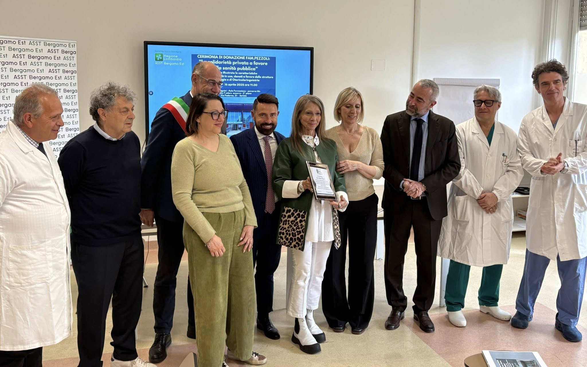 Oltre 250mila euro donati al Bolognini, di cui metà alla Senologia per l'acquisto di 